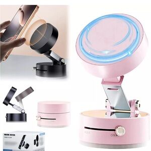 Pink and Black Rotating Phone Holder
